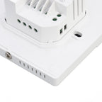 WIFI Thermostat Digital Touch Screen Phone APP Voice Control Smart Thermostat for Home Hotel 90 to 240V Black White