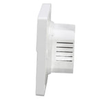 WIFI Thermostat Digital Touch Screen Phone APP Voice Control Smart Thermostat for Home Hotel 90 to 240V Black White