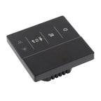 Smart Thermostat with Touch Screen App Voice Control Wifi Temperature Controller for Home 90‑240V Black