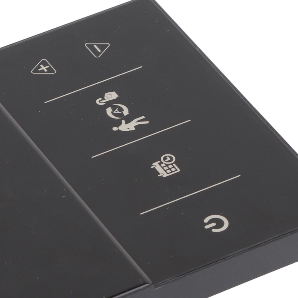 Smart Thermostat with Touch Screen App Voice Control Wifi Temperature Controller for Home 90‑240V Black