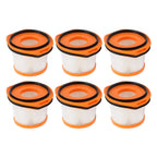 6 Pcs Vacuum Cleaner Filter Replacement for Shark WS620 WS630 XFFWV360 Floor Washing Machine Spare Parts