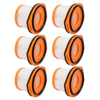 6 Pcs Vacuum Cleaner Filter Replacement for Shark WS620 WS630 XFFWV360 Floor Washing Machine Spare Parts