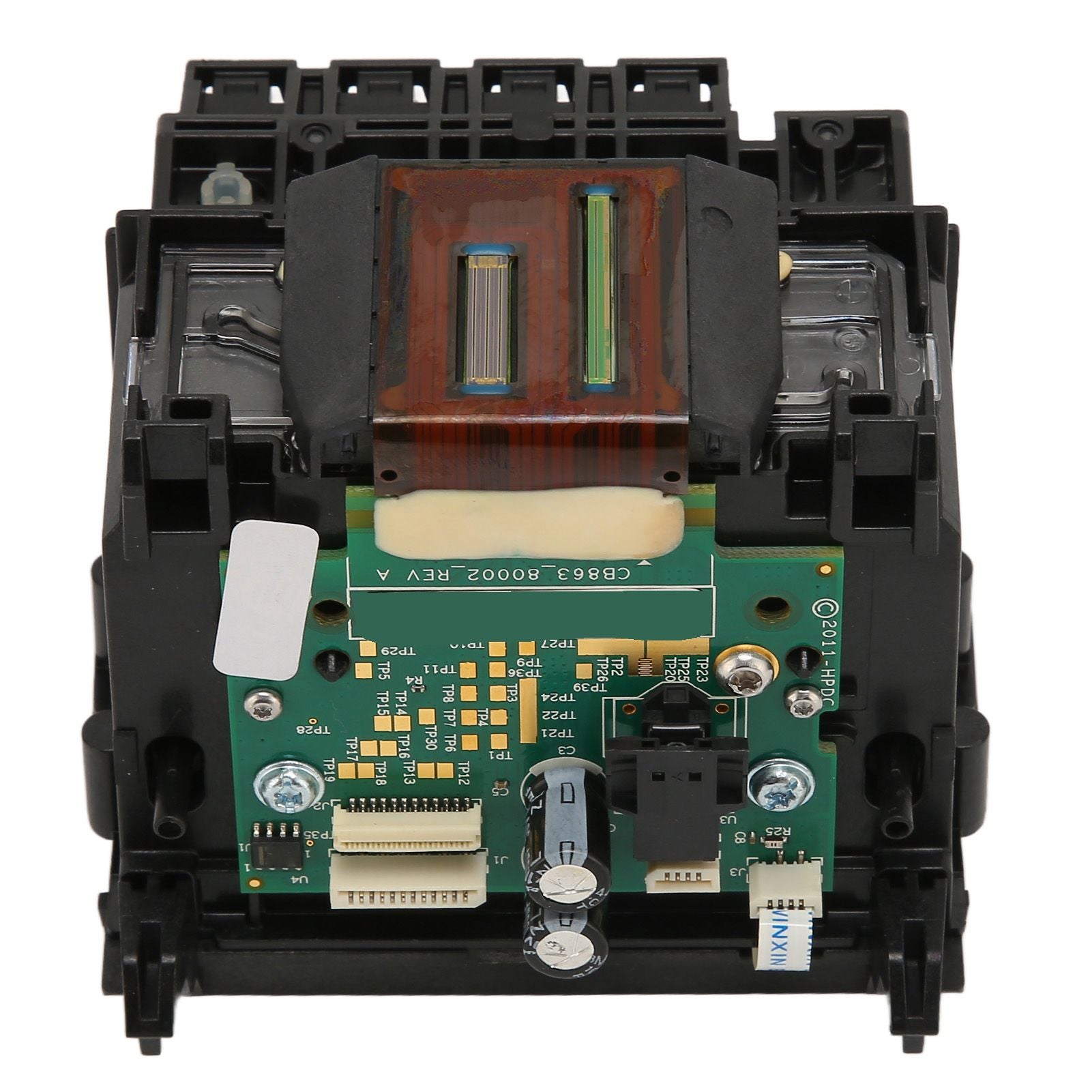 Print Head ABS Colorfast Rust Proof Printhead Replacement for HP933 932 6100 6600 Black
