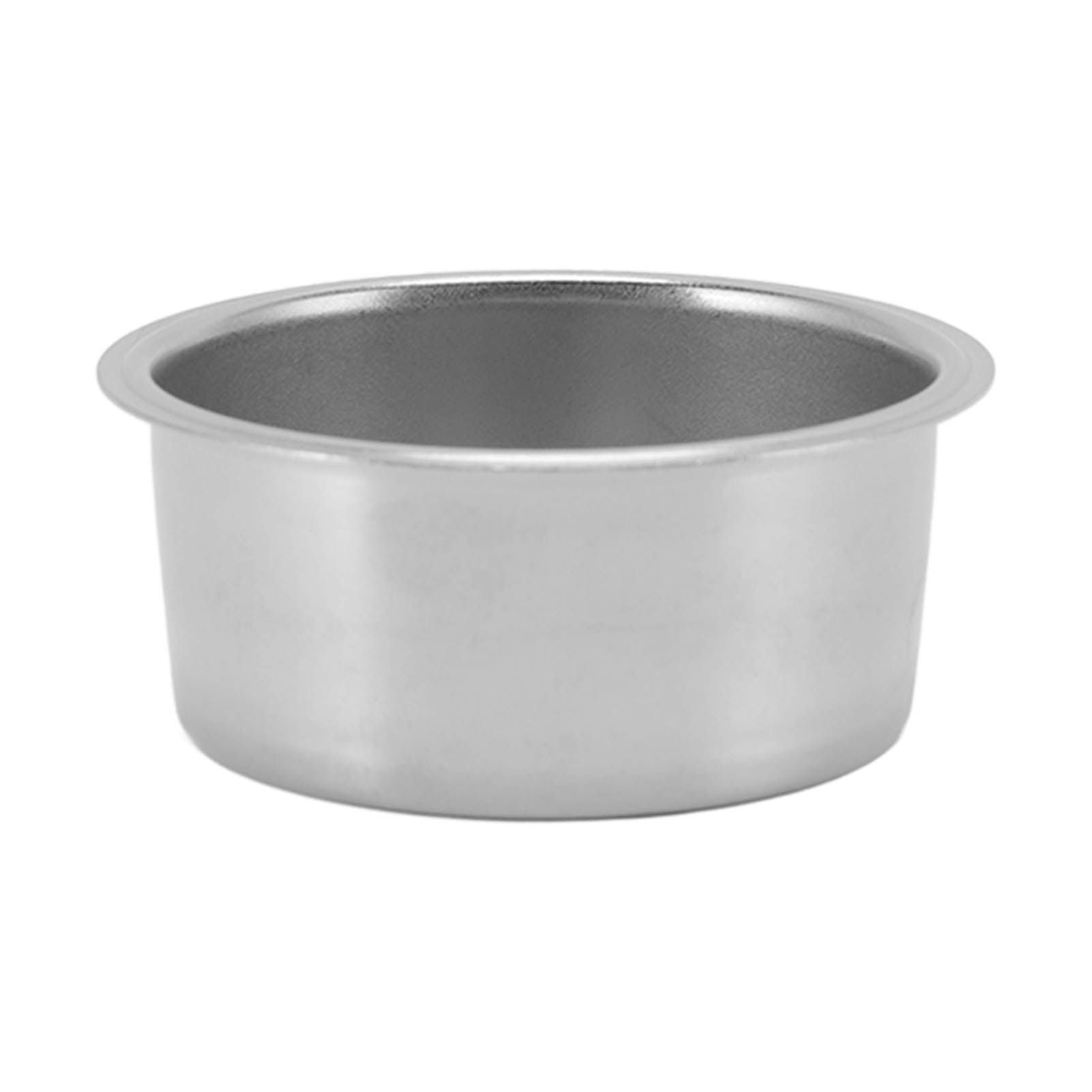 51mm Coffee Filter Basket Stainless Steel Non Pressurized with Fine Filter Coffee 2 Cup Filter for Coffee Machine Home