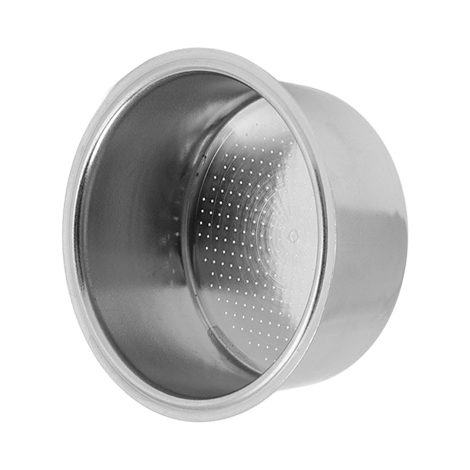 51mm Coffee Filter Basket Stainless Steel Non Pressurized with Fine Filter Coffee 2 Cup Filter for Coffee Machine Home
