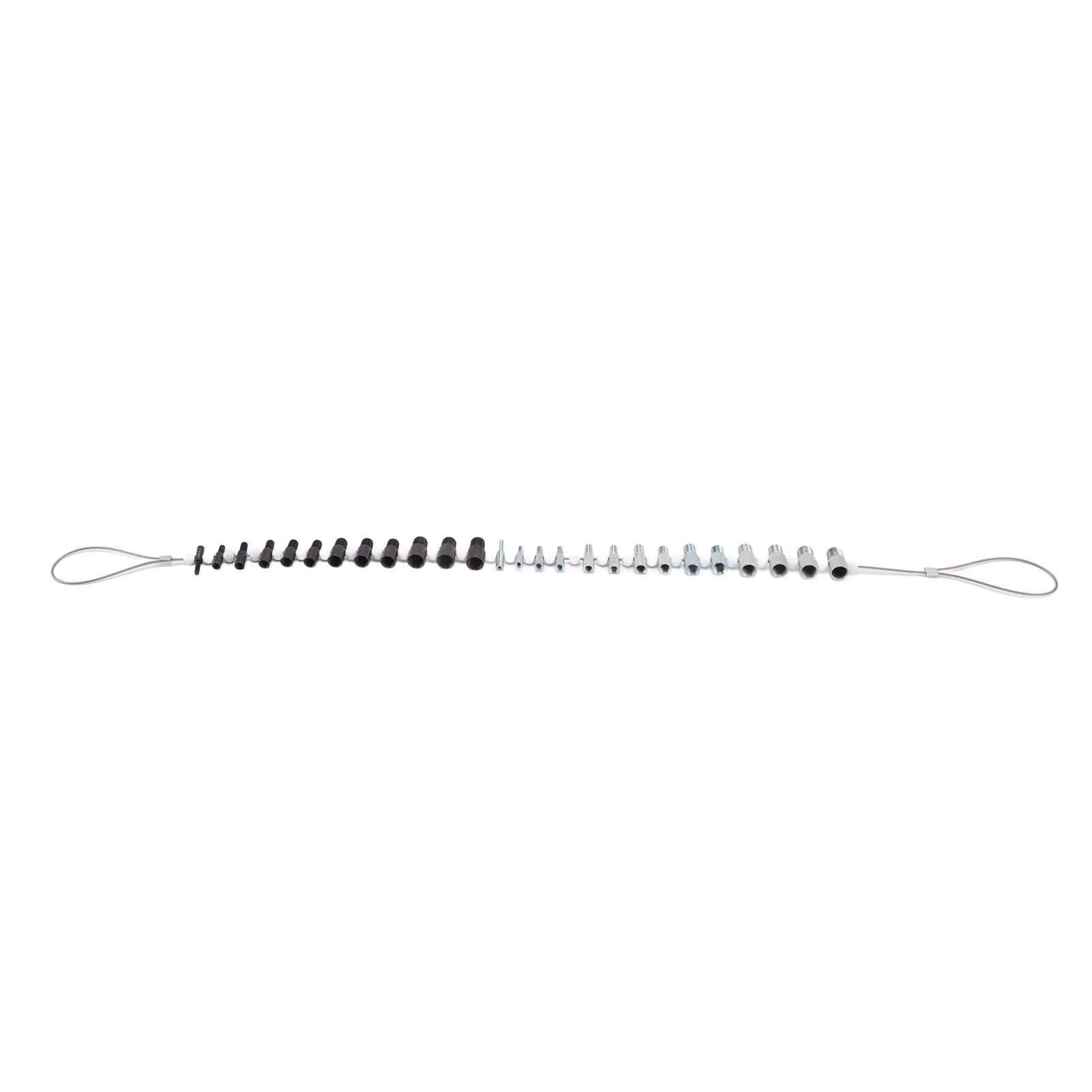 Nuts Screwbolts Thread Checker 26 Male Female Thread Identification Tool with 14 Inch and 12 Metric Gauges