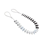 Nuts Screwbolts Thread Checker 26 Male Female Thread Identification Tool with 14 Inch and 12 Metric Gauges