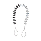 Nuts Screwbolts Thread Checker 26 Male Female Thread Identification Tool with 14 Inch and 12 Metric Gauges