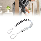 Nuts Screwbolts Thread Checker 26 Male Female Thread Identification Tool with 14 Inch and 12 Metric Gauges