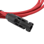 Solar Panel PV Cable Black Red Solar Panel Extension Cable with Male and Female Connectors 2m