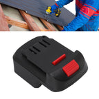 Electric Tool Battery Adapter ABS Short Circuit Protection Woodworking Tool Battery Converter for WORX