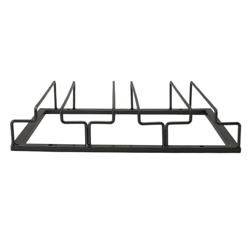 Iron Art Upside Down Wine Glass Holder European Style Hanging Wine Glass Rack Under Cabinet Black