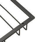 Iron Art Upside Down Wine Glass Holder European Style Hanging Wine Glass Rack Under Cabinet Black