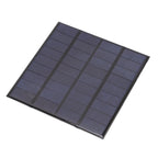 9V 2W Mini Solar Panel Polysilicon Epoxy Encapsulated Solar Panel Charger for DIY Battery Tool