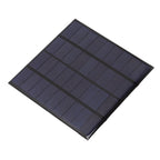 9V 2W Mini Solar Panel Polysilicon Epoxy Encapsulated Solar Panel Charger for DIY Battery Tool