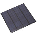 9V 2W Mini Solar Panel Polysilicon Epoxy Encapsulated Solar Panel Charger for DIY Battery Tool