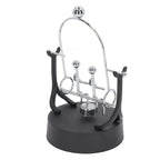 Perpetual Motion Machine Couples Swing Shape Iron Art Electroplating Perpetual Motion Model for Office Desk