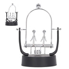 Perpetual Motion Machine Couples Swing Shape Iron Art Electroplating Perpetual Motion Model for Office Desk