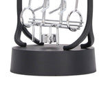 Perpetual Motion Machine Couples Swing Shape Iron Art Electroplating Perpetual Motion Model for Office Desk