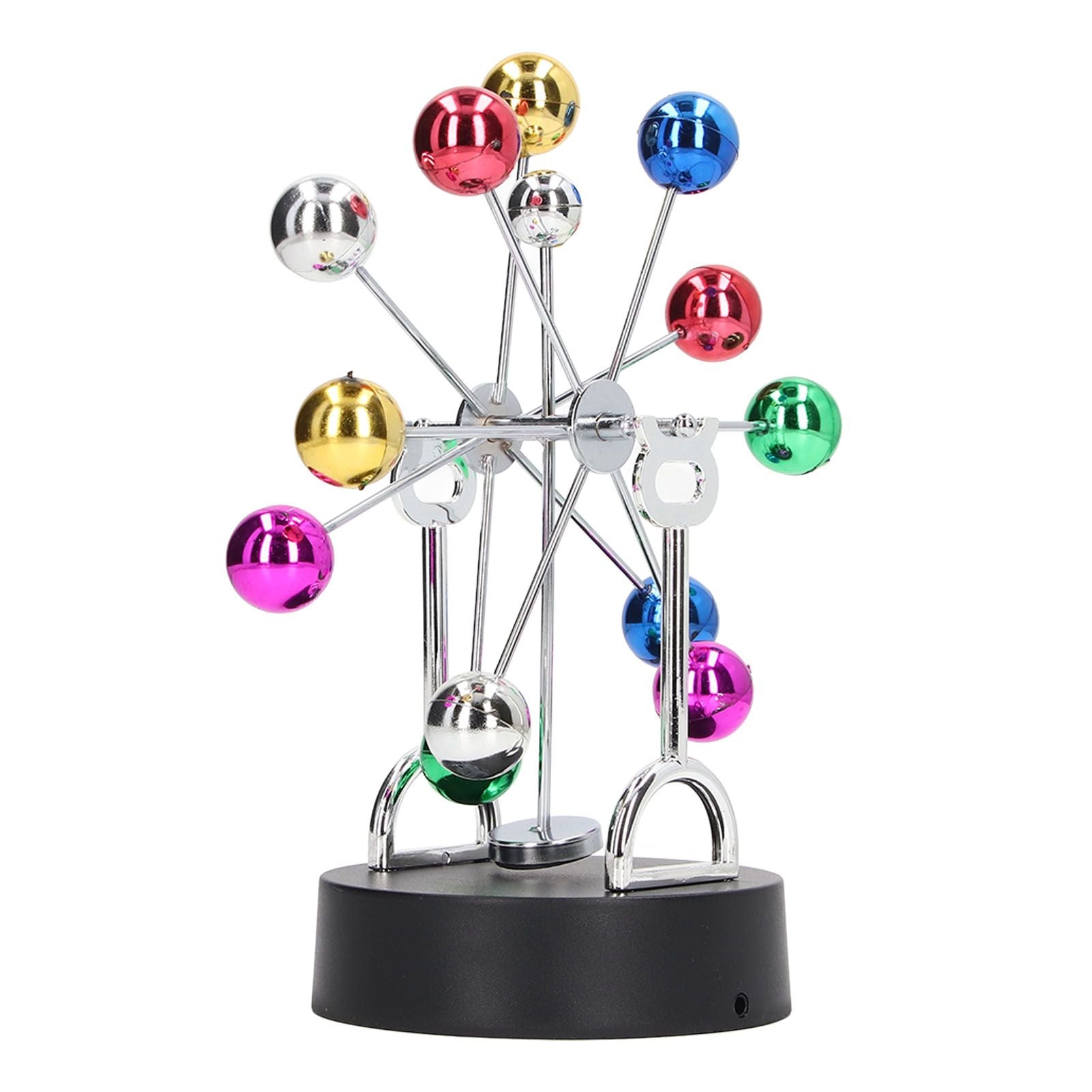 Perpetual Motion Machine USB Battery Dual Use Ferris Wheel Balance Toy Tabletop Decorative Ornaments