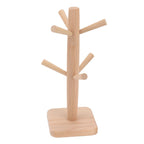 Coffee Cup Holder Beech Furrow Design in Bulk Mug Tree Cup Storage Rack for Kitchen Home