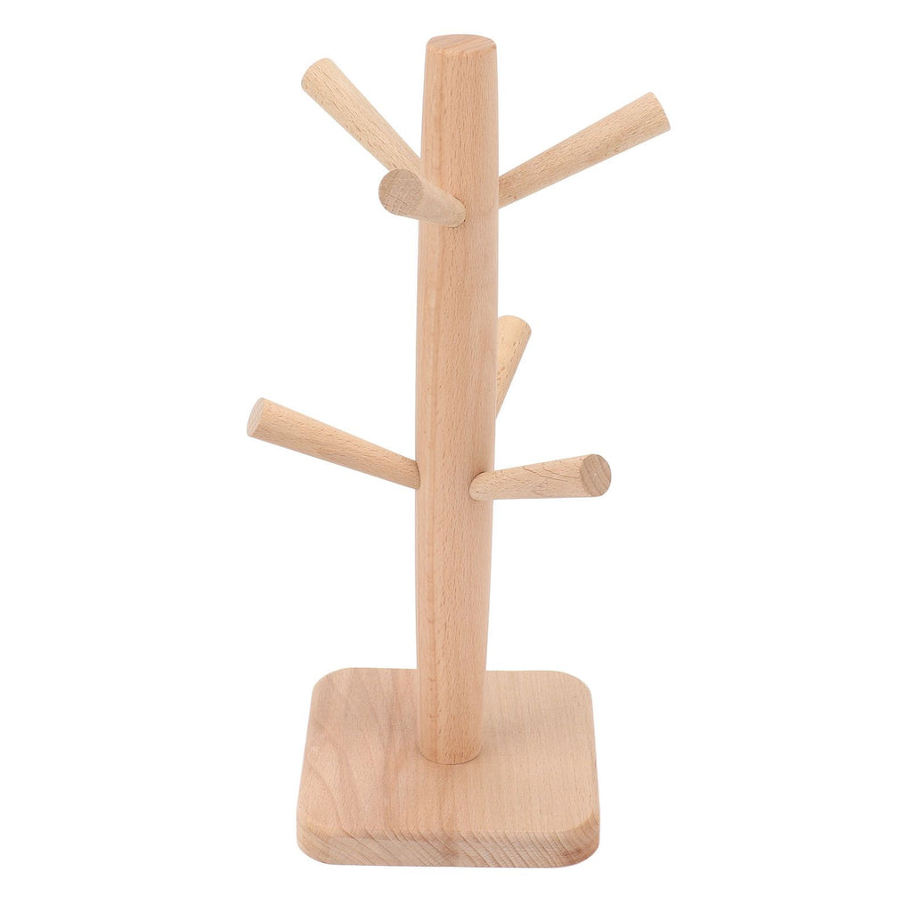 Coffee Cup Holder Beech Furrow Design in Bulk Mug Tree Cup Storage Rack for Kitchen Home