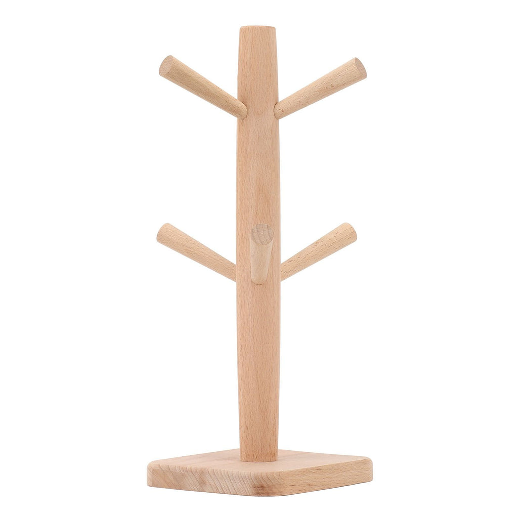 Coffee Cup Holder Beech Furrow Design in Bulk Mug Tree Cup Storage Rack for Kitchen Home