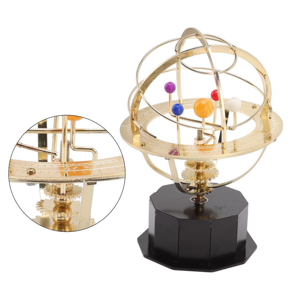 Grand Orrery Model of The Solar System Metal Solar System Model Decoration for Teenagers