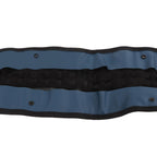 Back Decompression Belt Inflatable Relaxing Muscles Traction Function TPU Material Lower Back Support Device Blue Silver Inflator L