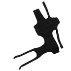Dog Back Bracer Polyester Strong Rigidity Flexible Back Supporting Vest for Walking S