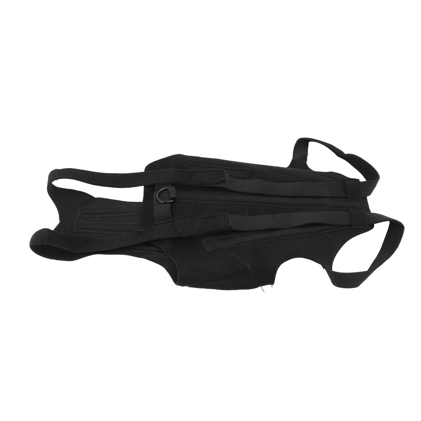 Dog Back Bracer Polyester Strong Rigidity Flexible Back Supporting Vest for Walking S