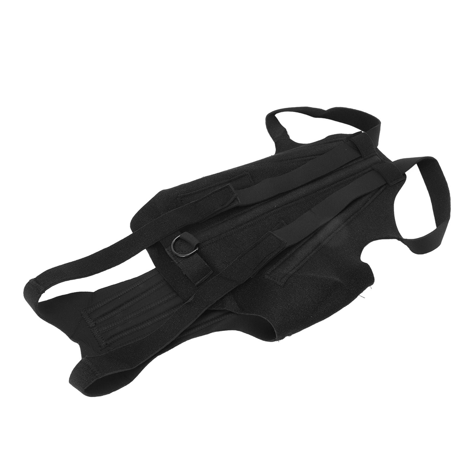 Dog Back Bracer Polyester Strong Rigidity Flexible Back Supporting Vest for Walking S
