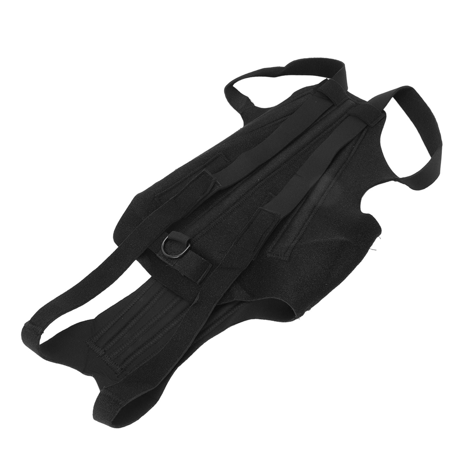 Dog Back Bracer Polyester Strong Rigidity Flexible Back Supporting Vest for Walking S