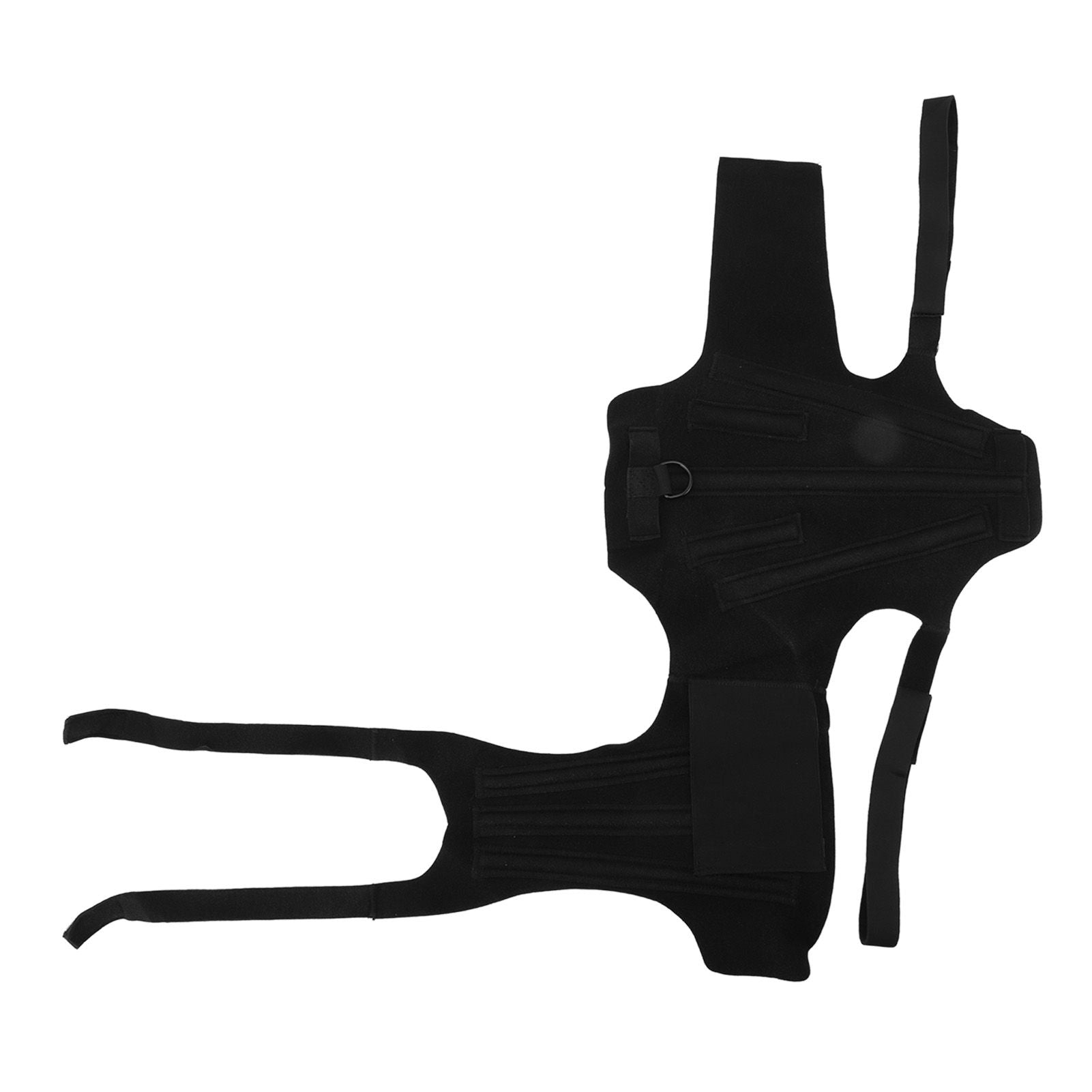 Dog Back Bracer Polyester Strong Rigidity Flexible Back Supporting Vest for Walking S