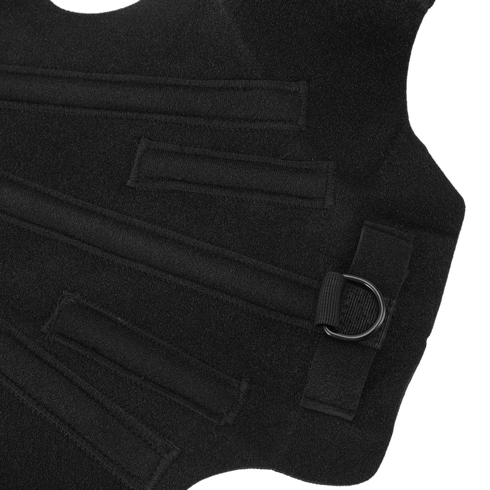 Dog Back Bracer Polyester Strong Rigidity Flexible Back Supporting Vest for Walking L