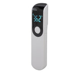 Infrared Temperature Gun Touchless Portable Hand Held Digital Forehead Thermometer for Hotels Home White