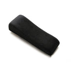 Ergonomic Chair Armrest Pads Gaming Chair Armrest Cushions Elbow Pillow Curved Model for Computer Wheelchair Black Flannel Front 6cm Back 3cm