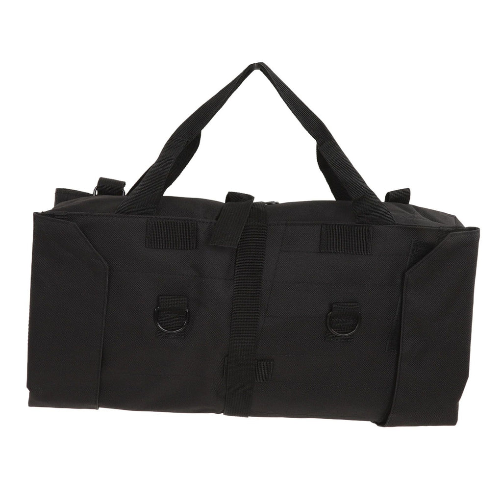 Roll Up Tool Bag Multi Purpose Tool Pouch Portable Multi Pocket Hanging Foldable Wrench Storage Carrier Black