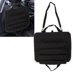 Roll Up Tool Bag Multi Purpose Tool Pouch Portable Multi Pocket Hanging Foldable Wrench Storage Carrier Black