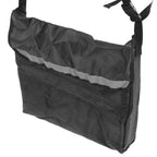 Wheelchair Backpack Bag Electric Wheel Chair Accessories Pouch for Back of Chair Black