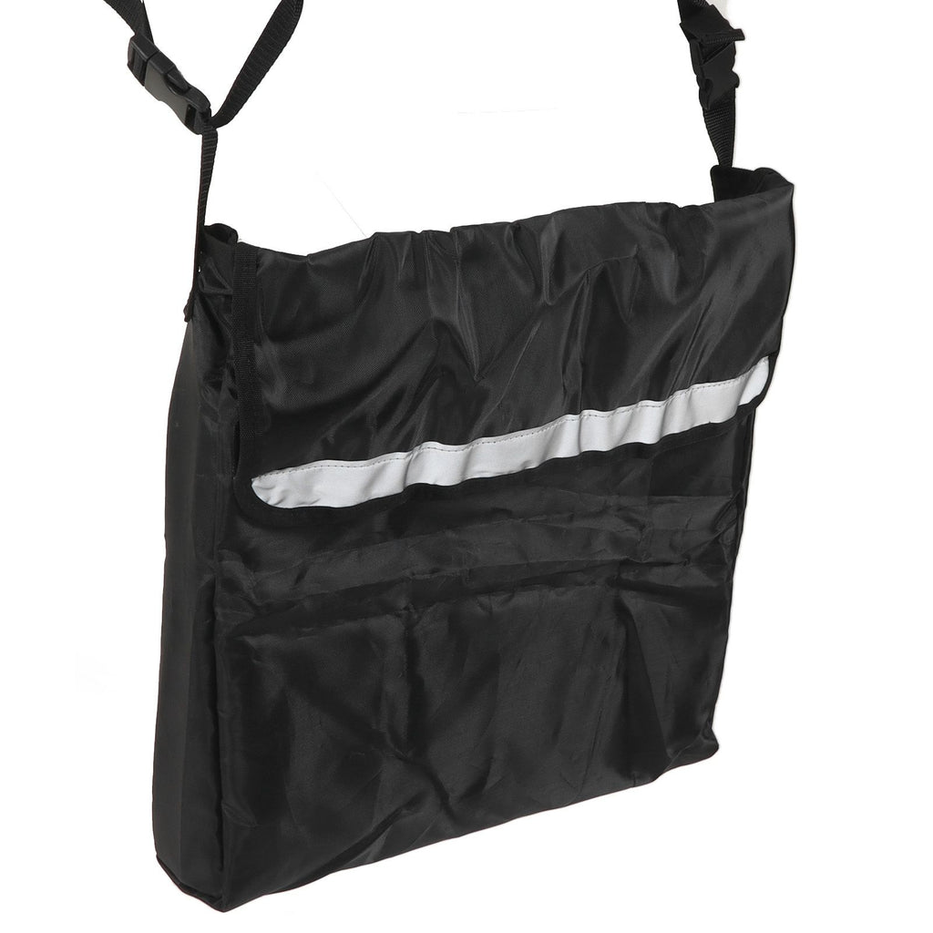 Wheelchair Backpack Bag Electric Wheel Chair Accessories Pouch for Back of Chair Black