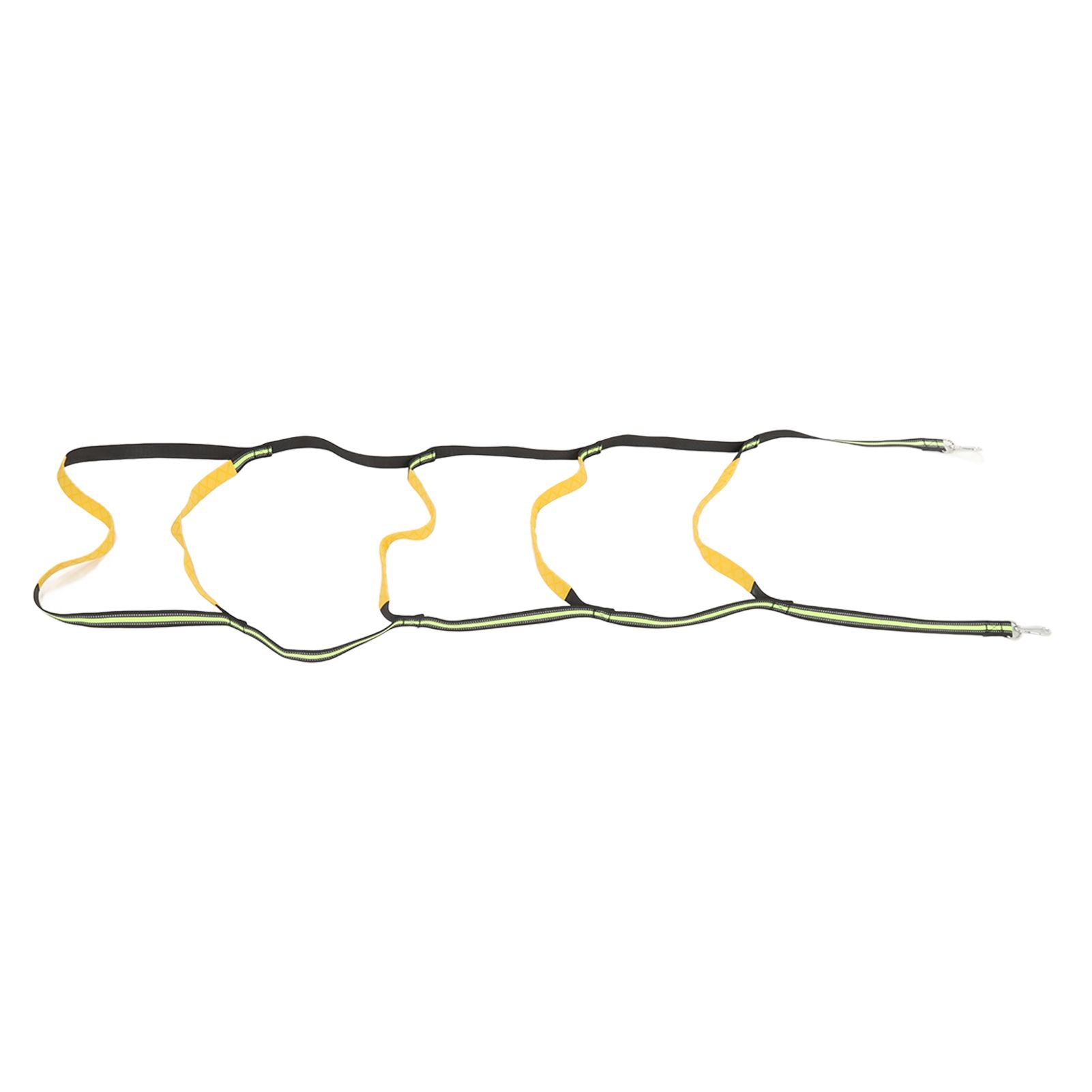 Boat Marine Rope Ladder Boarding Rope Ladder for Inflatable Boat Kayak Motorboat Canoeing Fluorescent Green 5 Stairs