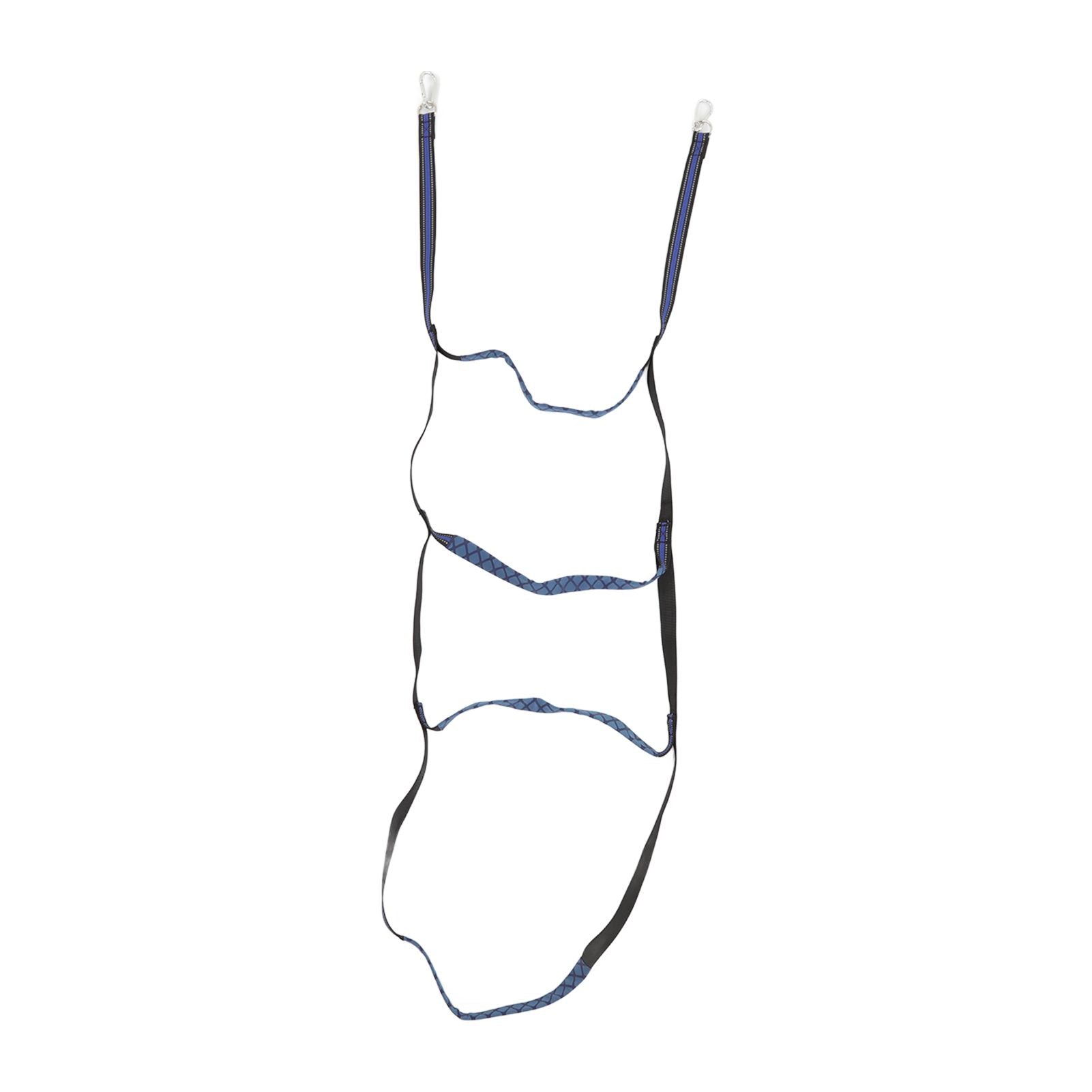 Boat Marine Rope Ladder Boarding Rope Ladder for Inflatable Boat Kayak Motorboat Canoeing Blue 4 Stairs