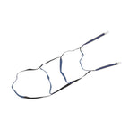 Boat Marine Rope Ladder Boarding Rope Ladder for Inflatable Boat Kayak Motorboat Canoeing Blue 4 Stairs