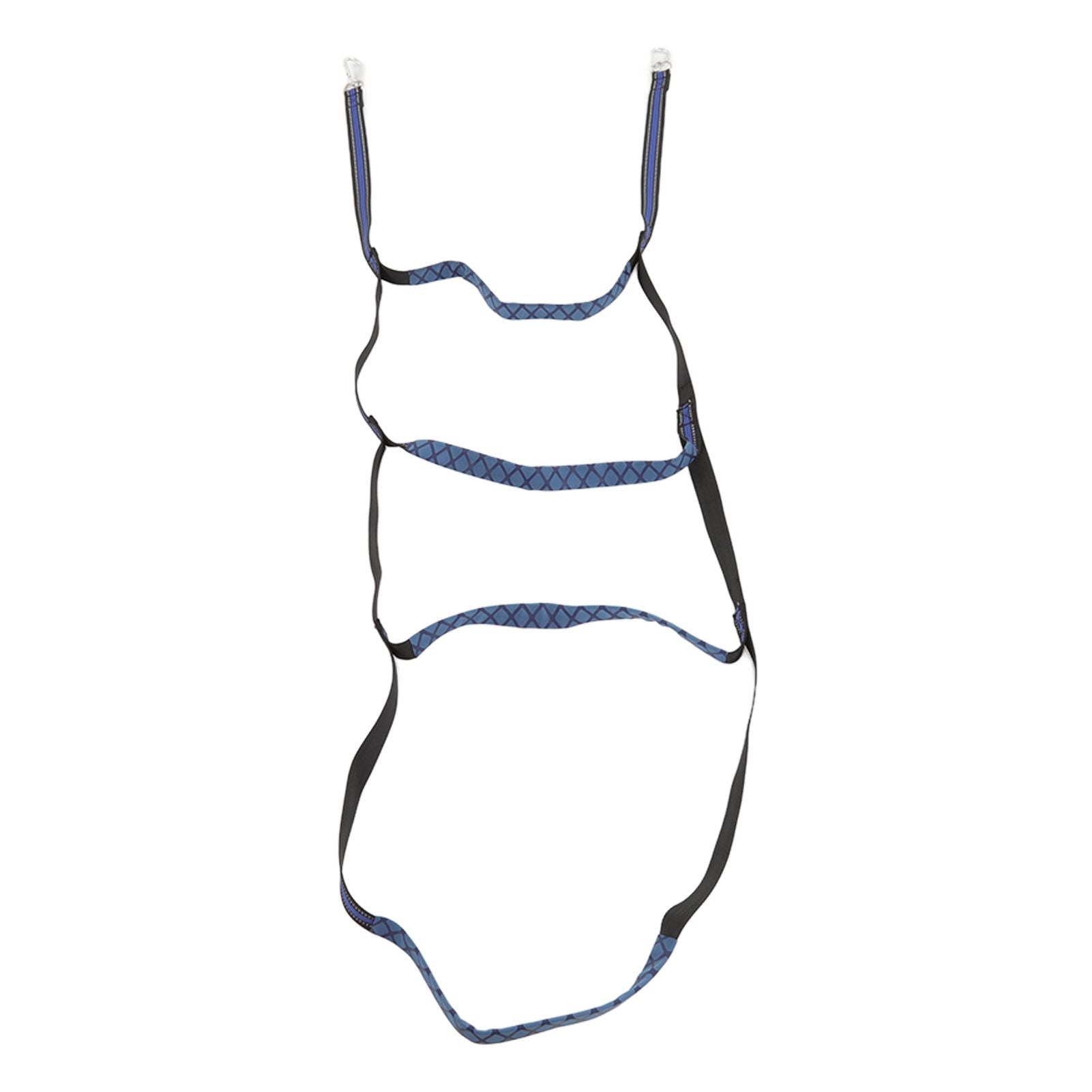 Boat Marine Rope Ladder Boarding Rope Ladder for Inflatable Boat Kayak Motorboat Canoeing Blue 4 Stairs