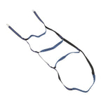 Boat Marine Rope Ladder Boarding Rope Ladder for Inflatable Boat Kayak Motorboat Canoeing Blue 4 Stairs