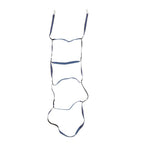Boat Marine Rope Ladder Boarding Rope Ladder for Inflatable Boat Kayak Motorboat Canoeing Blue 5 Stairs