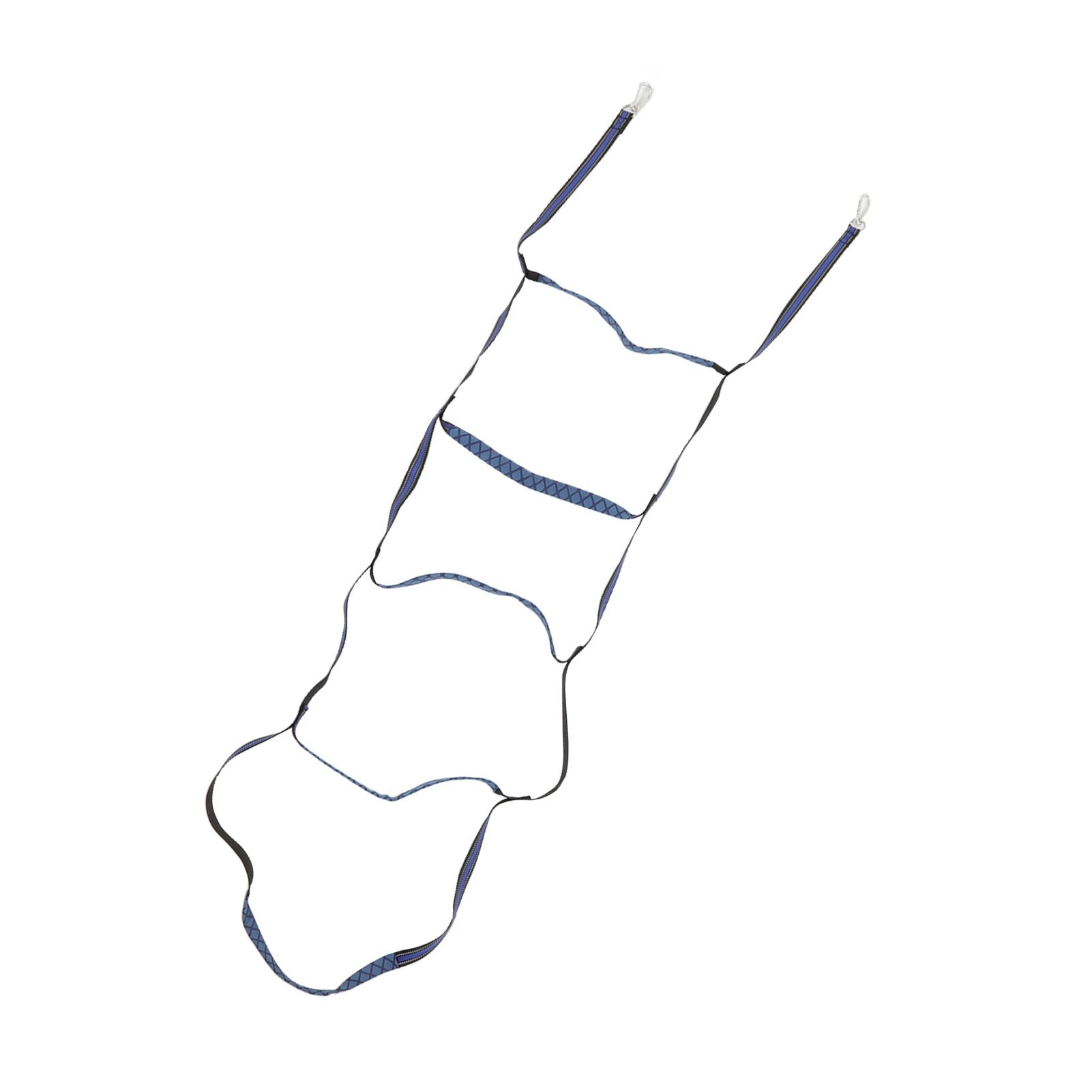 Boat Marine Rope Ladder Boarding Rope Ladder for Inflatable Boat Kayak Motorboat Canoeing Blue 5 Stairs