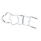 Boat Marine Rope Ladder Boarding Rope Ladder for Inflatable Boat Kayak Motorboat Canoeing Blue 5 Stairs