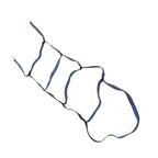 Boat Marine Rope Ladder Boarding Rope Ladder for Inflatable Boat Kayak Motorboat Canoeing Blue 5 Stairs